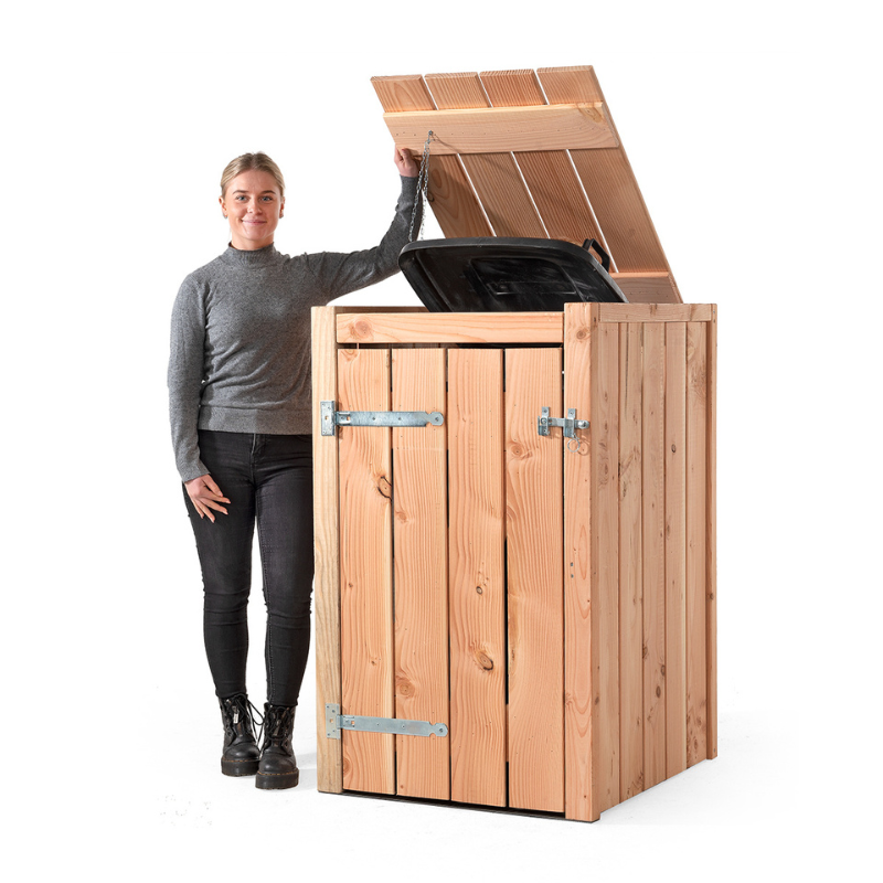 Kliko ombouw – Jack's Steigerhout opmaat Kliko ombouw – Jack's Steigerhout opmaat