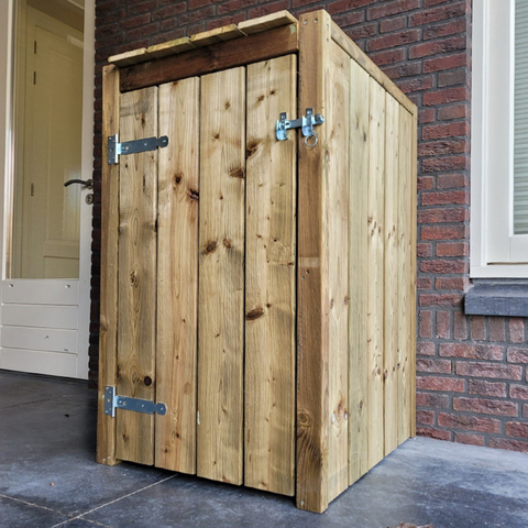 Container Ombouw Hout Volente - Kliko Ombouw - Enkel Peter