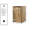 Container Ombouw Hout Volente - Kliko Ombouw - Enkel Peter