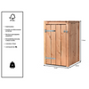 Container Ombouw Hout Volente - Kliko Ombouw - Enkel Anna