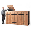 Container Ombouw Hout Volente 3 Containers - Kliko Ombouw - Drie Dubbel Fleur
