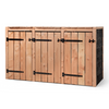 Container Ombouw Hout Volente 3 Containers - Kliko Ombouw - Drie Dubbel Fleur