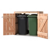 Container Ombouw Hout Volente 2 Containers - Kliko Ombouw - Dubbel Demi