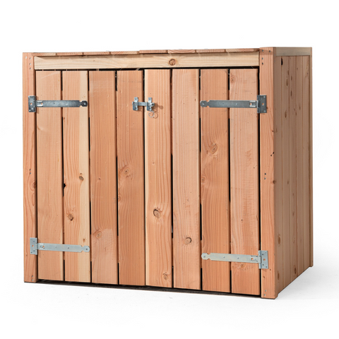 Container Ombouw Hout Volente 2 Containers - Kliko Ombouw - Dubbel Demi