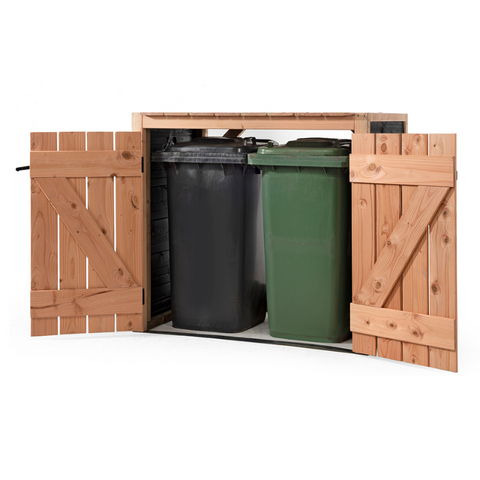 Container Ombouw Hout  Volente 2 Containers - Kliko Ombouw - Dubbel Yente