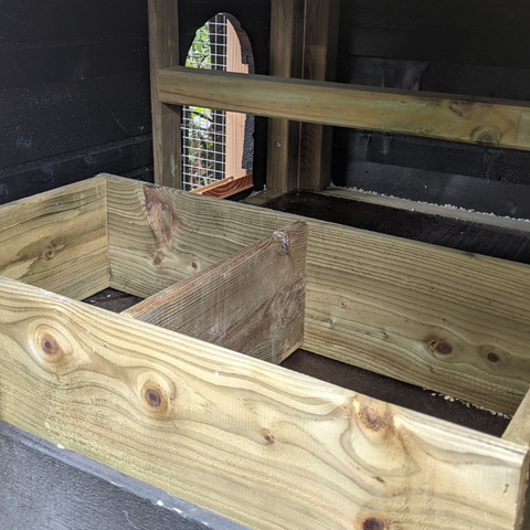 Konijnenhok hooiberg carlo dubbelhok voldux