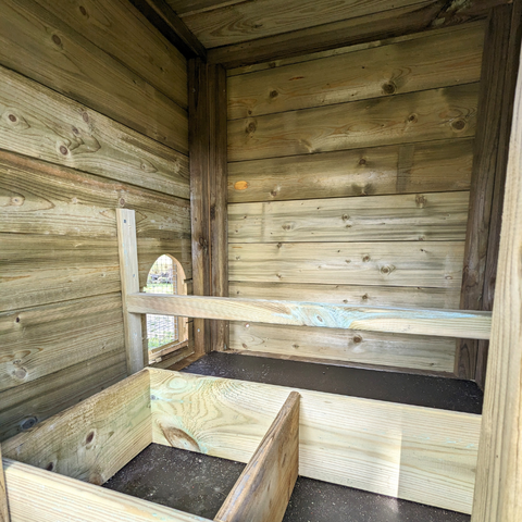 konijnenhok buiten hooiberg dubbel hok dubbel konijnenren cor voldux 822x125x225cm