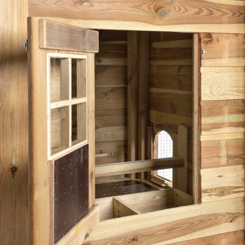 konijnenhok buiten hooiberg dubbel hok dubbel konijnenren cor voldux 822x125x225cm