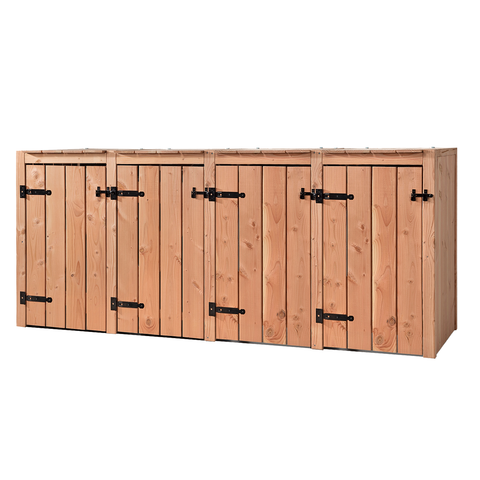 Container Ombouw Hout Volente - 4 Containers - Kliko Ombouw Jet