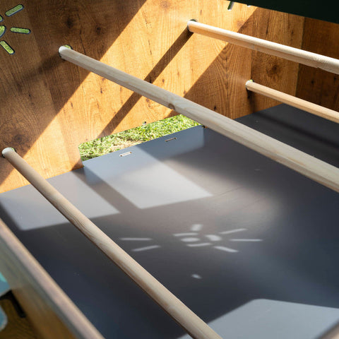 POLLY_DUPLEX kippenhok binnen legstang