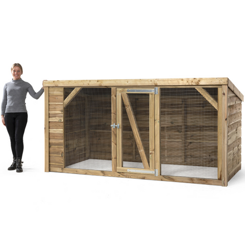 Konijnenren Britt Voldux - 260x130x132cm